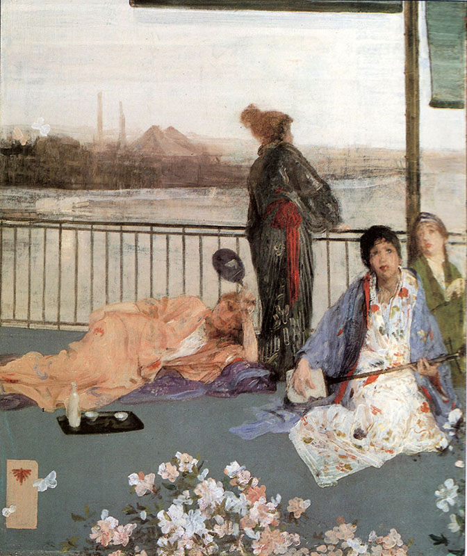Variations in Flesh Colour and Green The Balcony